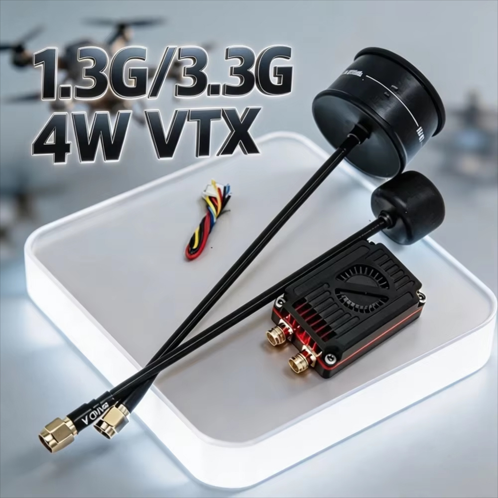 Fpv Drone Antenna - Rushfpv Rush 1.3G/3.3G 4W 7-30V Dual