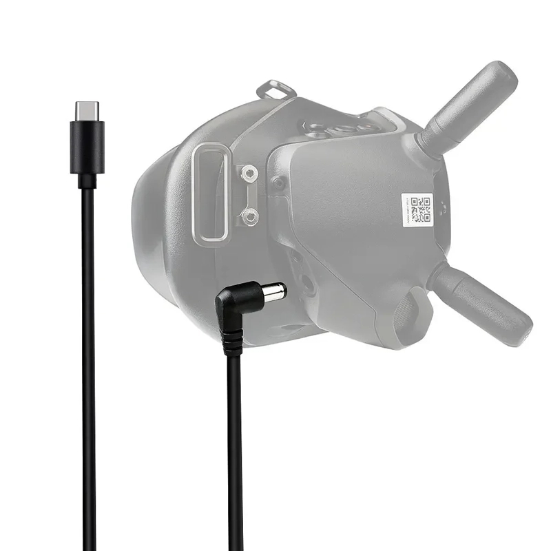 Fpv Drone Goggles - Type-c Port Cable Compatible Power Bank