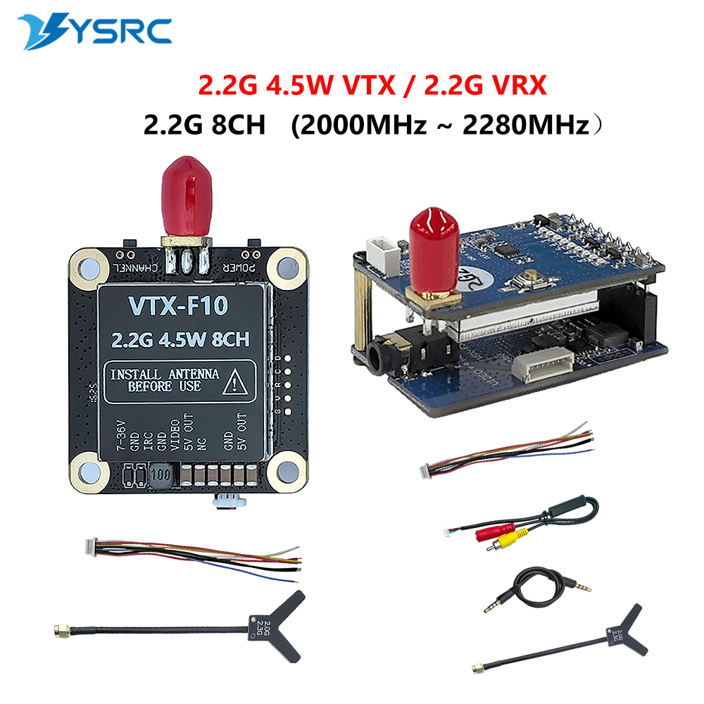2.0-2.2G 4.5W VTX 8CH FPV Vide - Fpv Drone Transmitter recension och pris