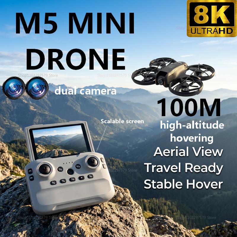 2026 New M5 Mini Drone 8K HD C - Fpv Drone Charger recension och pris