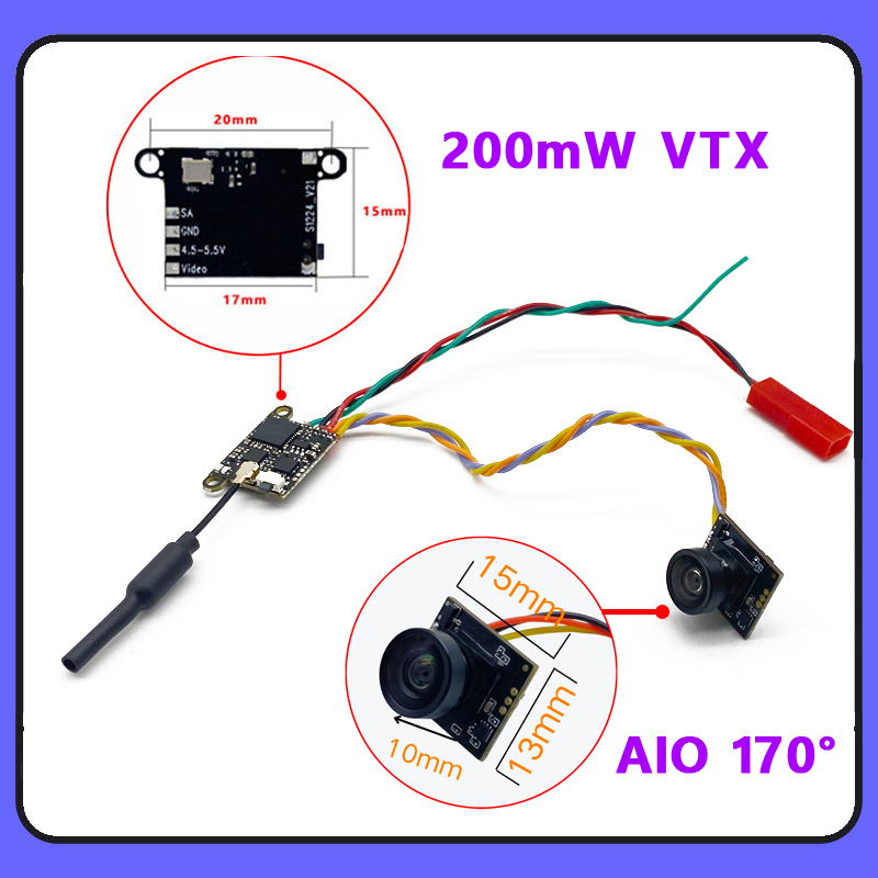 SLONWAKE 5.8G 1200TVL FPV Came - Fpv Drone Transmitter recension och pris