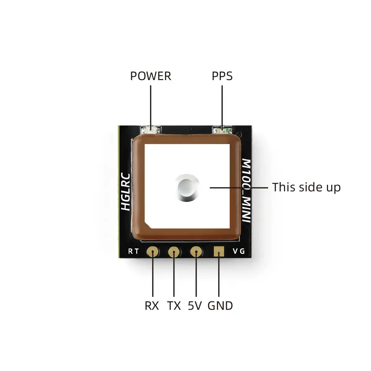 HGLRC M100 MINI GPS Module M10 - Fpv Drone Antenna recension och pris